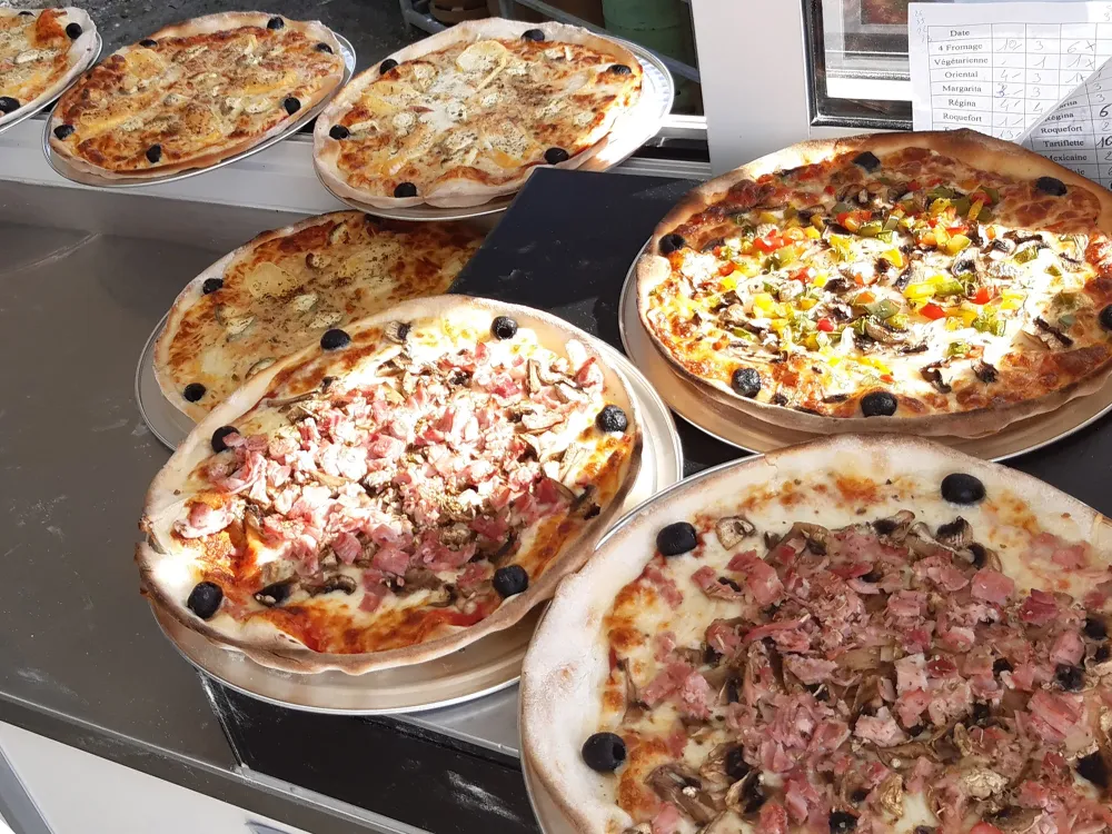 Pizzas à emporter à Draché